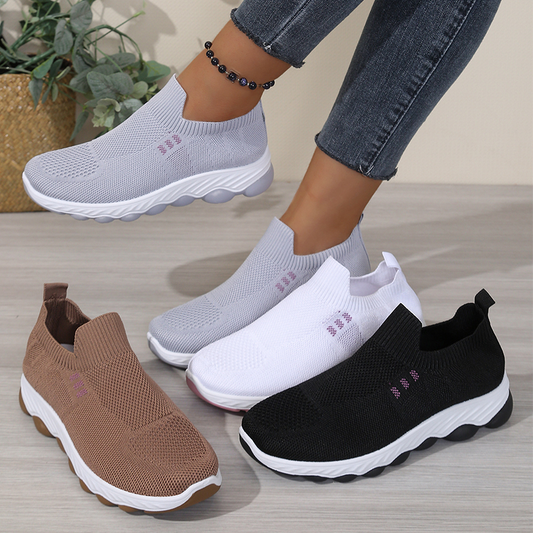 👟Damen Slip-On atmungsaktive Wanderschuhe