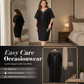 ⌛Zeitlich begrenztes Angebot – Elegantes Abendkleid mit V-Ausschnitt für Damen