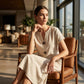 👗 Lässiges V-Ausschnitt-Kleid für Damen – schmeichelhafter Schnitt, leichter Stoff & vielseitig – perfekt für warme Tage, Strand & Freizeit