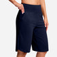 👖 LETZTER TAG SONDERVERKAUF 50% RABATT! Hochtaillierte Damen Yoga-Shorts mit Seitentaschen – 8 Farben, elastisch & bequem für Sport und Alltag