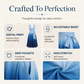 👗Elegantes Damenkleid mit V-Ausschnitt, Farbverlauf und Taschen
