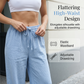 👖Lässige Damenhose mit geradem Bein