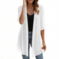 🌺Damen leichter Chiffon-Cardigan mit offener Vorderseite