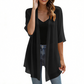 🌺Damen leichter Chiffon-Cardigan mit offener Vorderseite