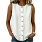 🌺Damen ärmelloses Tanktop mit Knopfleiste