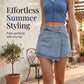 ✨Damen-Sommer-Jeansrock mit hoher Taille