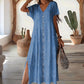 🌸Lässiges Sommerkleid für Damen mit Knopfleiste – Lässiger Stil & Komfort für jeden Tag 💐