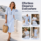 👗Lässiges Sommerkleid mit Knöpfen für Damen