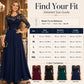 ✨ Spitzenkleid mit Satin-Gürtel und langem Rock – feminin