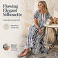 Lässiges, locker sitzendes Damenkleid mit Tie-Dye-Muster
