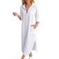 🌺Lässiges, locker sitzendes Maxikleid für Damen