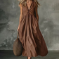 ✨🛍️Neu eingetroffen – Plisseekleid mit V-Ausschnitt und Seitentaschen – Leicht und luftig, ideal für Strandspaziergänge oder einen Brunch 🍃
