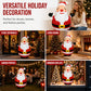 🔥50 % RABATT! ❤️ 150 cm großer aufblasbarer Weihnachtsmann-Tumbler mit LED-Beleuchtung – Weihnachtsdekoration für die Party im Freien