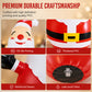 🔥50 % RABATT! ❤️ 150 cm großer aufblasbarer Weihnachtsmann-Tumbler mit LED-Beleuchtung – Weihnachtsdekoration für die Party im Freien