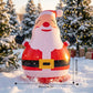 🔥50 % RABATT! ❤️ 150 cm großer aufblasbarer Weihnachtsmann-Tumbler mit LED-Beleuchtung – Weihnachtsdekoration für die Party im Freien