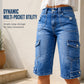 🔥50 % Rabatt 👖 Jeans-Cargo-Shorts – figurbetont & praktisch ✨