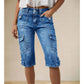 🔥50 % Rabatt 👖 Jeans-Cargo-Shorts – figurbetont & praktisch ✨