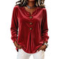 ✨🛍️50 % Rabatt - Entspannte Samtbluse - Leicht & gepflegter Look für tägliche Eleganz
