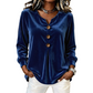 ✨🛍️50 % Rabatt - Entspannte Samtbluse - Leicht & gepflegter Look für tägliche Eleganz