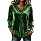 ✨🛍️50 % Rabatt - Entspannte Samtbluse - Leicht & gepflegter Look für tägliche Eleganz
