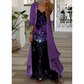 50% RABATT!✨Elegantes Maxikleid mit transparentem Überwurf🍃Leichter Stoff und anmutige Maxilänge für Eleganz im Alltag