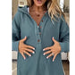 🛍️ 50 % Rabatt – Damen-Langarm-Hoodie – weicher Baumwollstoff, bequemer Schnitt & vielseitig für Alltag und Freizeit 🌿