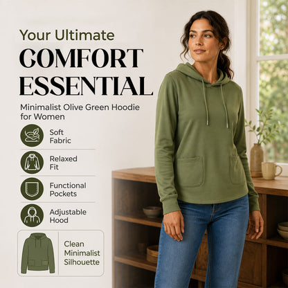 ✨Damen lässiger Hoodie mit Kordelzug und Taschen.