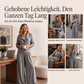 Zweiteiler für Damen: Legeres Oberteil mit Kragen und Weite-Hose