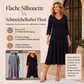 ⌛Zeitlich begrenztes Angebot-Legeres V-Ausschnitt-Midikleid für Damen