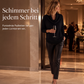 ✨50% RABATT– Pailletten-Pullover mit elegantem Kragen – weich und wärmend 🧣