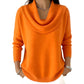 ✨50% RABATT– Pailletten-Pullover mit elegantem Kragen – weich und wärmend 🧣