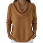 ✨50% RABATT– Pailletten-Pullover mit elegantem Kragen – weich und wärmend 🧣