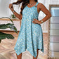 ✨🛒Neuheit – Gänseblümchen-Druck Ärmelloses Maxi-Kleid – Atmungsaktiver Komfort & Mühelos Urlaubsgefühl 🍃