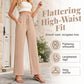 ✨Damen lässige hoch taillierte Weitbein-Hose