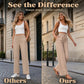 ✨Damen lässige hoch taillierte Weitbein-Hose