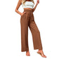 ✨Damen lässige hoch taillierte Weitbein-Hose