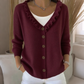 50% RABATT!🏆👚 Strickcardigan mit Rüschenkragen – Eleganter Fall und ganztägiger Tragekomfort für jeden Look