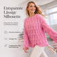 ⏰Letzter Tag des Schlussverkaufs – 50 % Rabatt💃Locker sitzender Damenpullover mit Aussparungen