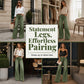 📢📢50%Rabatt!!!🎉🏆 Verkaufsschlager – jetzt halber Preis! Beinverlängernde Wide-Leg Jeans