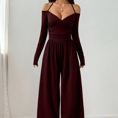 💎🌸 Bestseller – Jumpsuit mit Neckholder – perfekt für Partys