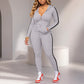 📢🎉50 % Rabatt!!!🛍️✨Gestreiftes Damen-Set mit Kapuze und Reißverschluss, bestehend aus Kapuzenpullover und Hose