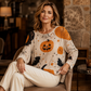 🎃✨ Bestseller –Damen-Halloween-Strickpullover im lockeren Schnitt mit Fledermausärmel