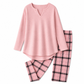 📢🎉50%Rabatt!!!🛍️✨Damen-Set aus Strickoberteil und karierten Leggings