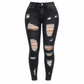 📢🎉50%Rabatt!!!🛍️✨Damen High Waist Ripped Skinny Jeans, Destroyed Dehnbare Denim-Hose