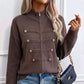 📢📢50%Rabatt!!!🎉✨Lässige Damen-Strickjacke mit doppeltem Reißverschluss