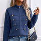 📢📢50%Rabatt!!!🎉✨Lässige Damen-Strickjacke mit doppeltem Reißverschluss