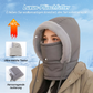 ❄️ Dicker Thermomütze mit Plüschfutter & Gesichtsmaske – Kuschelig, warm & immer passend