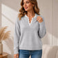 📢🎉50%Rabatt!!!🛍️✨Damen Rollkragen-Strickpullover mit Spitzenbesatz