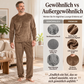🔥💖 Zeitlich begrenzter Rabatt – nur solange der Vorrat reicht! 🔥Bequemes Wärmendes Samt-Schlafanzug-Set für Herren