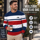💥Jetzt im Trend!💥 Gestreept shirt met ronde hals en lange mouwen voor heren